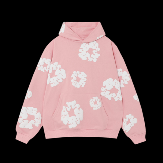 Denim Tears Hoodie Pink