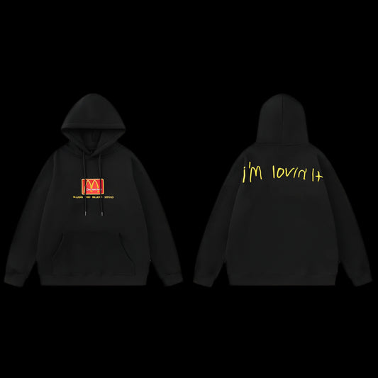Cactus Jack X McDonalds Hoodie Black