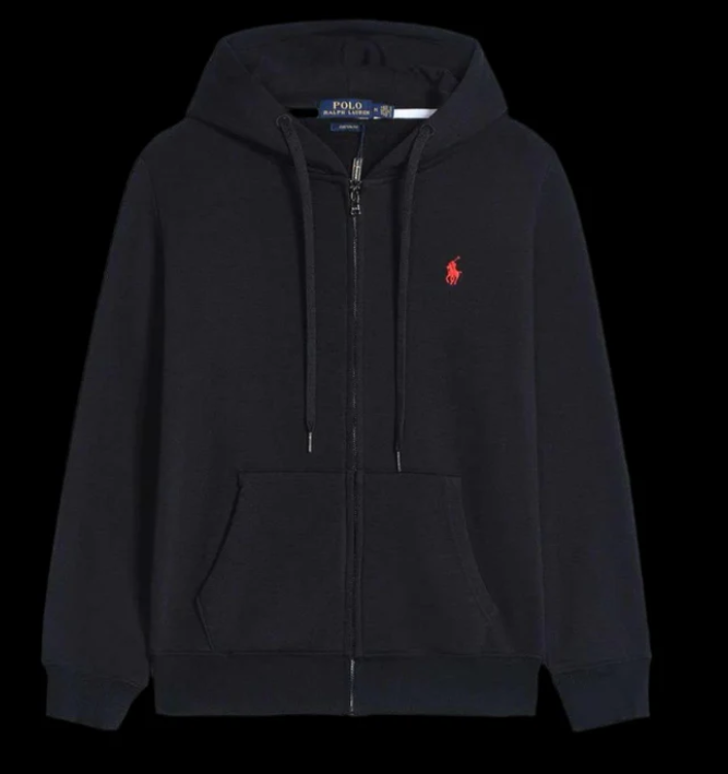 Ralph Lauren Black Zip Up