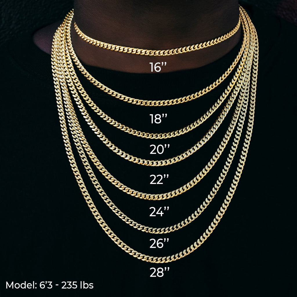 Herringbone Chain in White Gold- 8mm