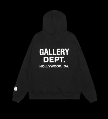 Gallery Dept. Black Hoodie