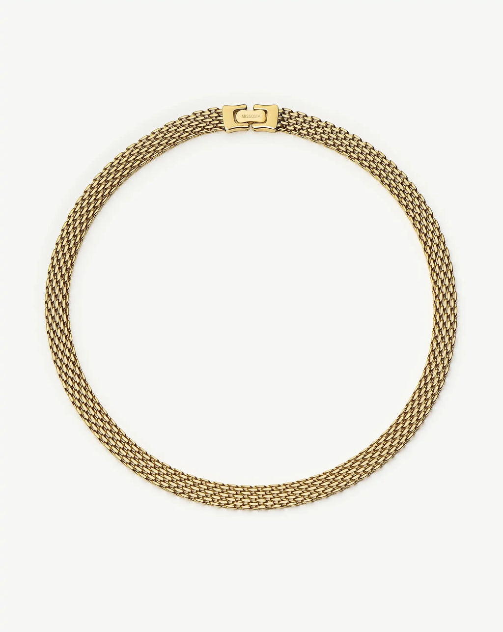 Heirloom Chain Choker Necklace | 18k Gold Plated