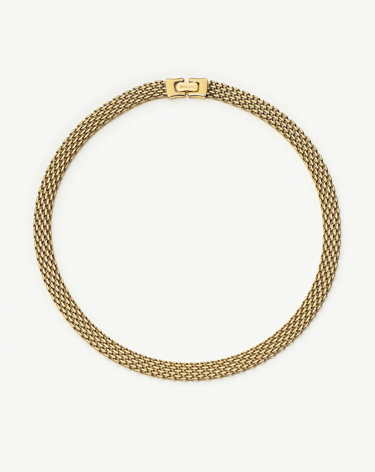 Heirloom Chain Choker Necklace | 18k Gold Plated
