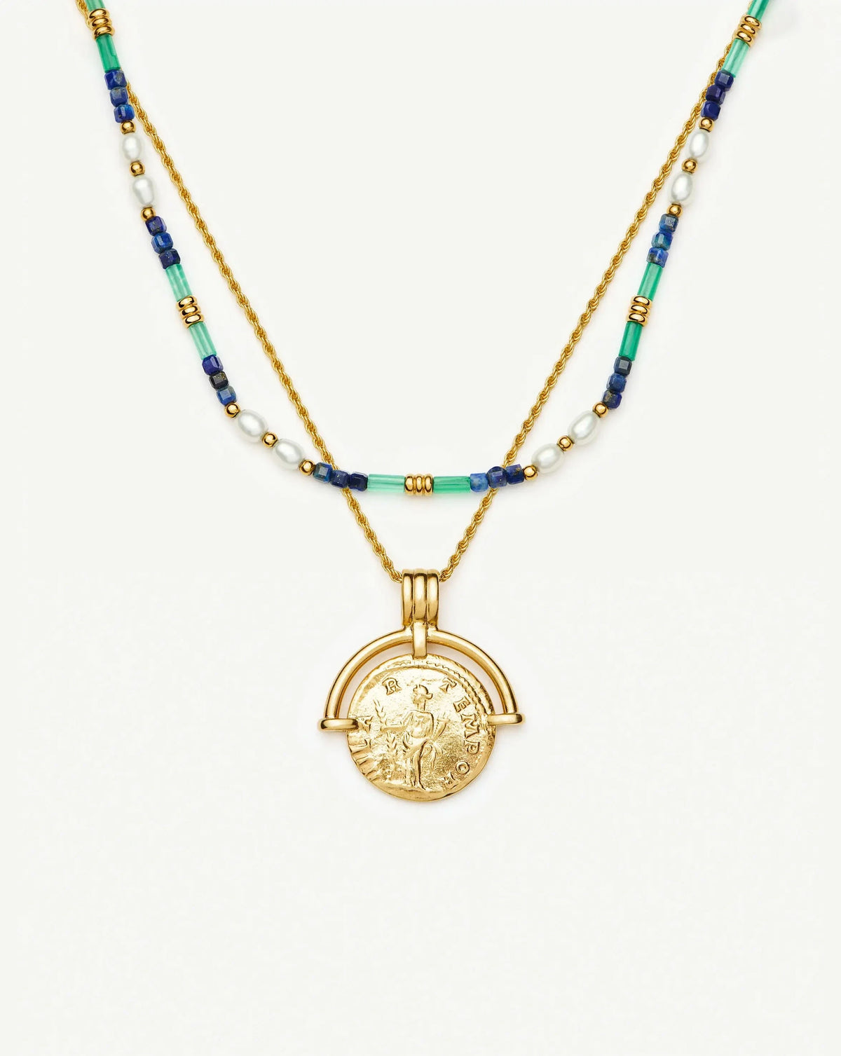 Just Add Color Necklace Set | 18k Gold Plated