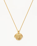 Lucy Williams Engravable Roman Arc Coin Necklace | 18k Gold Plated