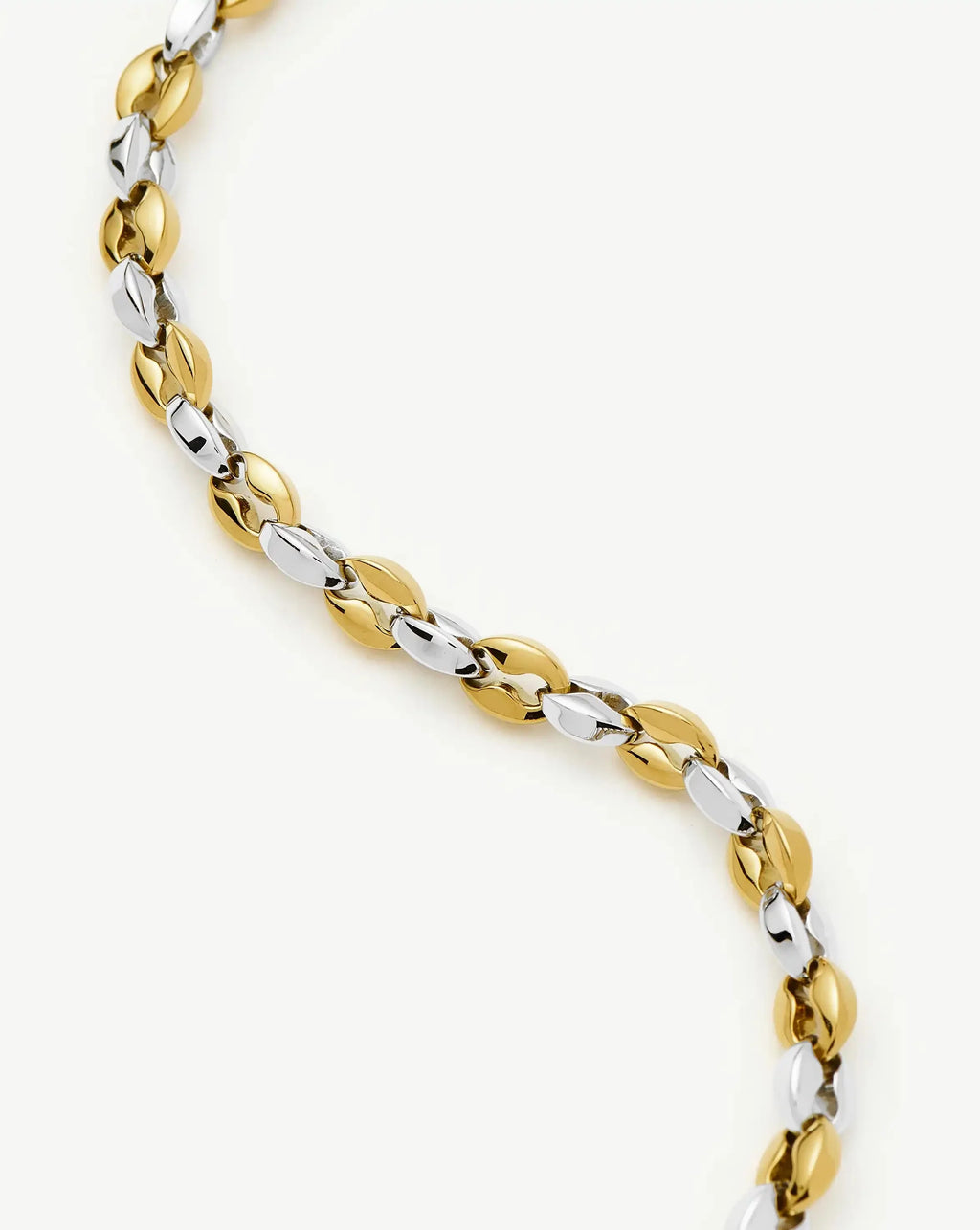 Mariner Short Chain Necklace | 18k Gold Plated/Platinum Plated