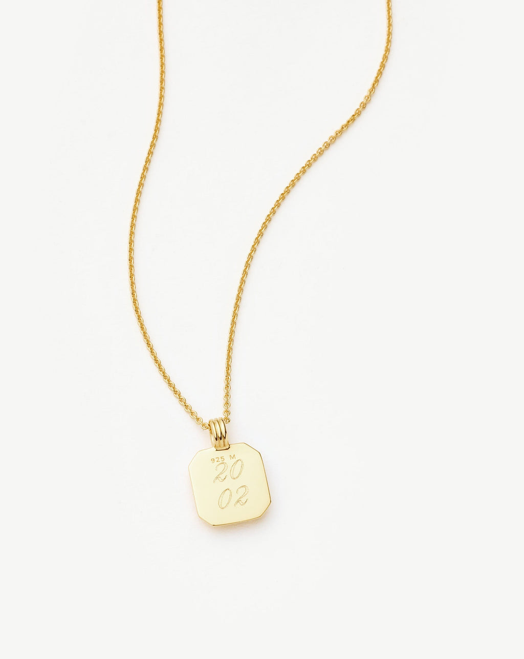 November Birthstone Pendant Necklace | 18k Gold Vermeil/Citrine