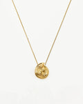 Spiral Large Pendant Necklace | 18k Gold Plated