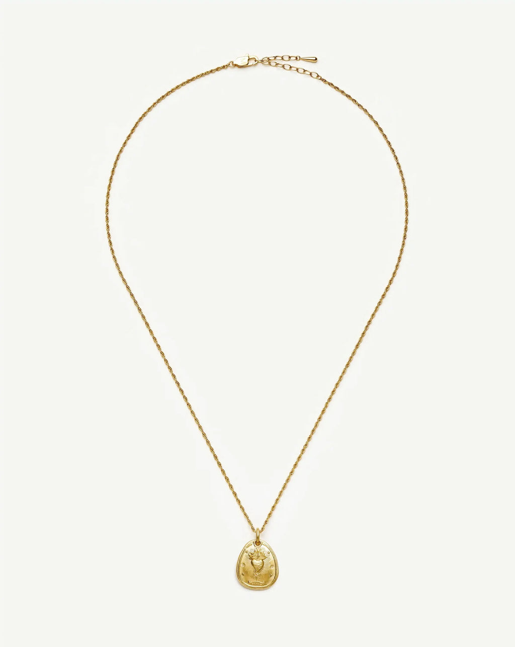 The Heart Talisman Necklace | 18k Gold Plated